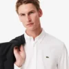 Camisa de algodón de corte regular para hombre