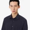 Camisa de algodón de corte regular para hombre