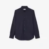 Camisa de algodón de corte regular para hombre