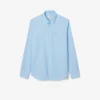 Camisa de algodón de corte regular para hombre