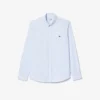 Camisa de algodón de corte regular para hombre