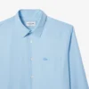 Camisa de algodón de corte regular para hombre