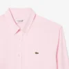 Camisa de algodón de corte regular para hombre