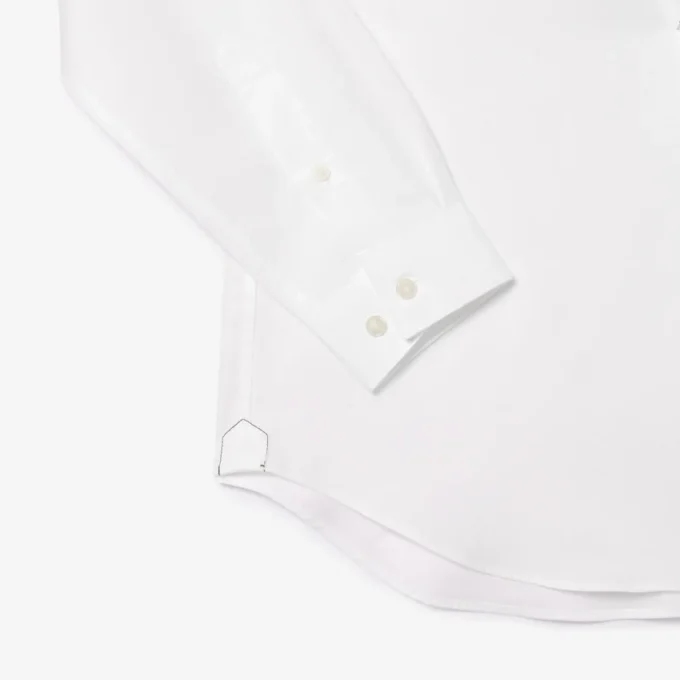 Camisa de algodón de corte regular para hombre