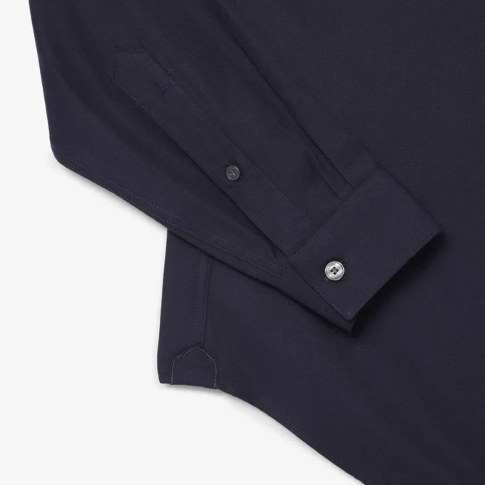 Camisa de algodón de corte regular para hombre