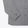 Camisa de algodón de corte regular para hombre