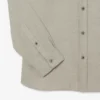 Camisa de algodón de corte regular para hombre