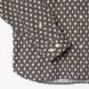 Camisa de algodón estampada de corte regular