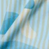 Camisa de cocodrilo a rayas de corte holgado