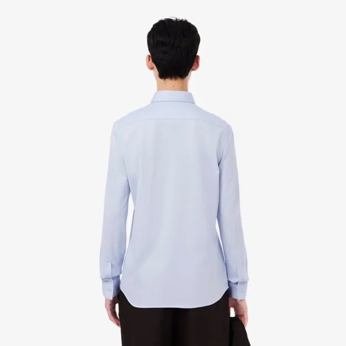 Camisa de corte entallado en mezcla de algodón The Blend