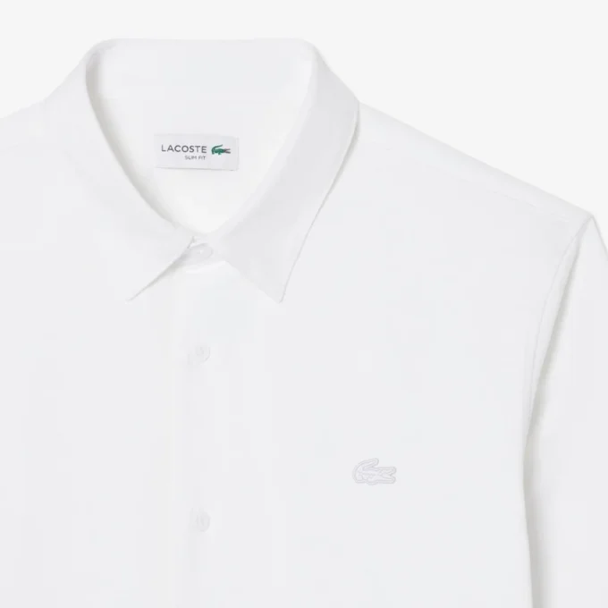 Camisa de corte entallado en mezcla de algodón The Blend