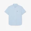 Camisa de cuadros vichy de manga corta y corte regular para hombre