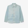 Camisa de denim con motivo paisajístico para hombre