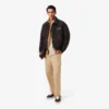 Camisa de franela a cuadros de corte regular para hombre