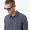 Camisa de franela a cuadros de corte regular para hombre