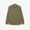 Camisa de franela a cuadros de corte regular para hombre