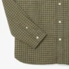 Camisa de franela a cuadros de corte regular para hombre