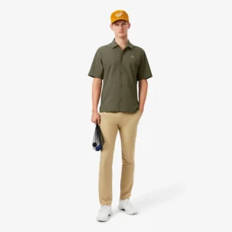 Camisa de golf elástica estampada Ultra Dry para hombre