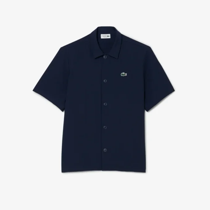 Camisa de golf elástica estampada Ultra Dry para hombre