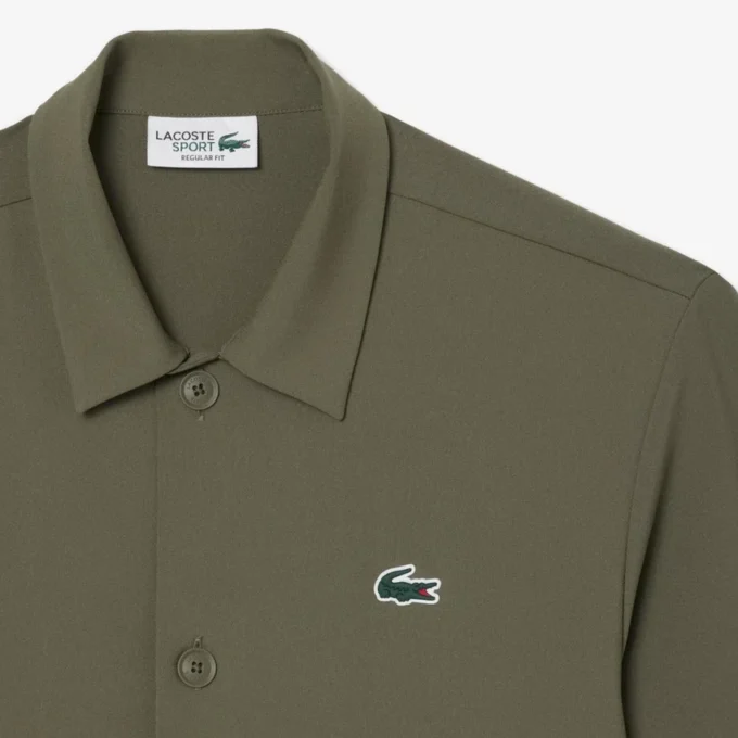 Camisa de golf elástica estampada Ultra Dry para hombre