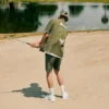 Camisa de golf elástica estampada Ultra Dry para hombre