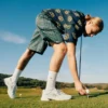 Camisa de golf para hombre de corte regular hawaiano con protección UV
