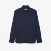 Camisa de hombre ajustada elástica con botones