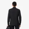 Camisa de hombre ajustada elástica con botones