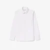 Camisa de hombre ajustada elástica con botones