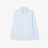 Camisa de hombre ajustada elástica con botones