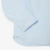 Camisa de hombre ajustada elástica con botones