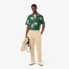 Camisa de hombre de corte holgado con estampado Rena de Lacoste