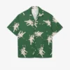 Camisa de hombre de corte holgado con estampado Rena de Lacoste