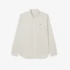 Camisa de hombre de corte regular a rayas con botones