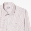 Camisa de hombre de corte regular a rayas con botones