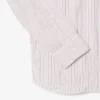 Camisa de hombre de corte regular a rayas con botones