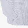 Camisa de hombre de corte regular a rayas con botones