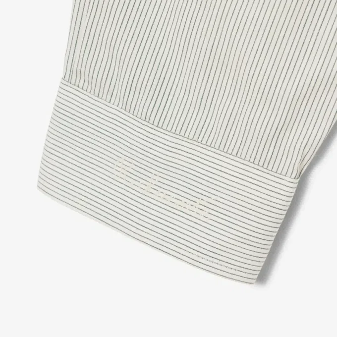 Camisa de hombre de corte regular a rayas con botones