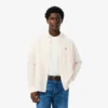 Camisa de lino a rayas de corte regular para hombre