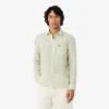 Camisa de lino a rayas de corte regular para hombre