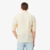 Camisa de lino a rayas de corte regular para hombre