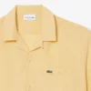 Camisa de lino de corte holgado