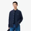 Camisa de lino de corte regular para hombre