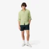 Camisa de lino de corte regular para hombre