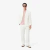 Camisa de lino de corte regular para hombre