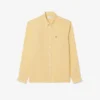 Camisa de lino de corte regular para hombre