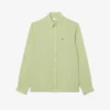 Camisa de lino de corte regular para hombre
