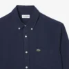 Camisa de lino de corte regular para hombre