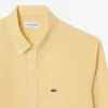 Camisa de lino de corte regular para hombre