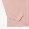 Camisa de lino de corte regular para hombre